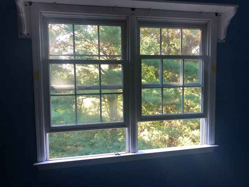 Two wide double hung window needs to be replaced